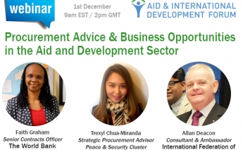 Procurement Advice & Business Opportunities in the Aid and Development Sector